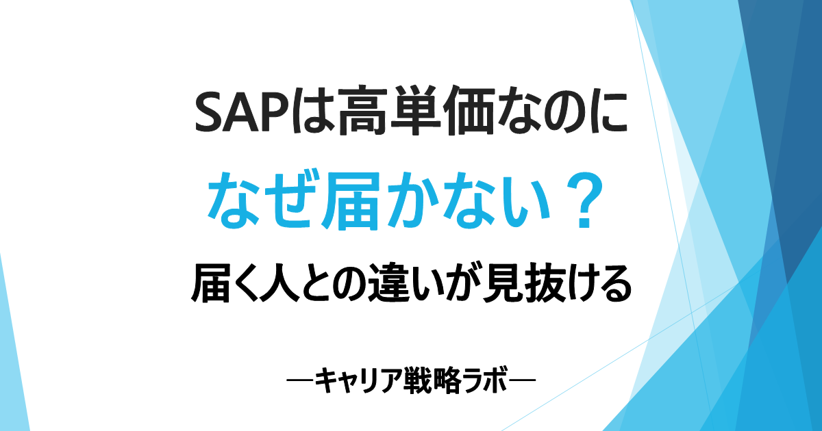 SAPフリーランスで月100万円は可能?届く人の5つの違いと判断軸
